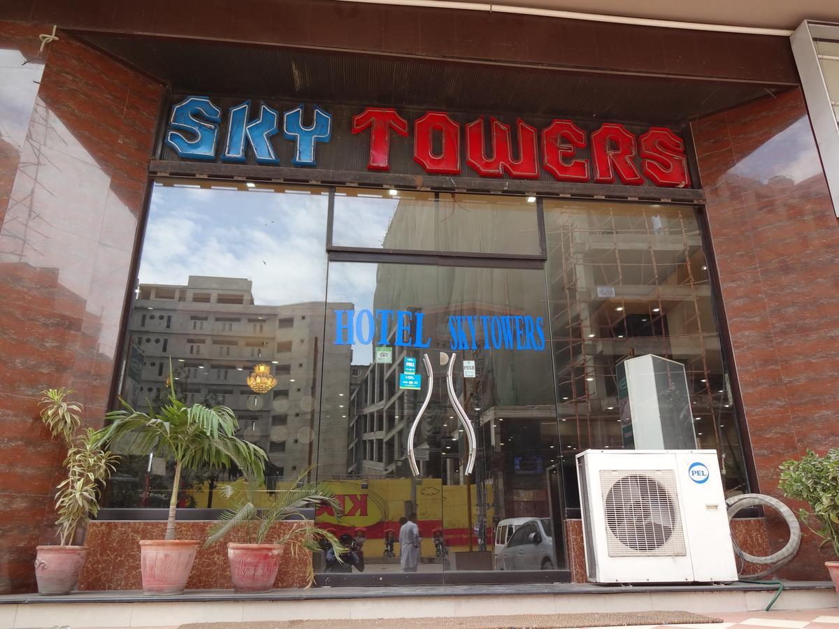 Hotel Sky Towers Karachi Exterior foto